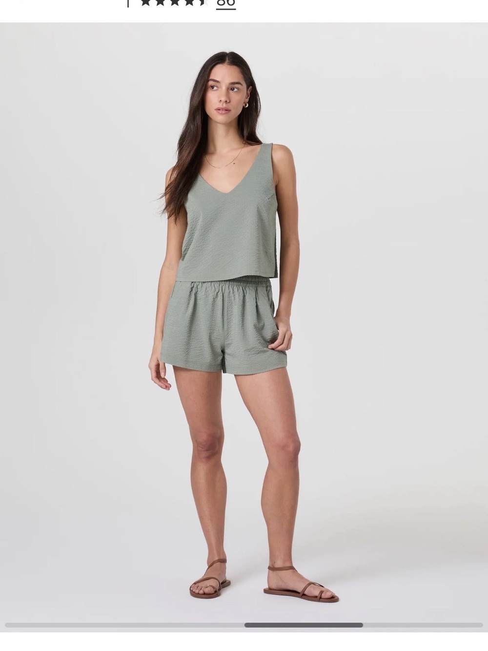 Vuori Villa textured Tank top